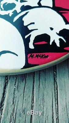 101 Natas Kaupas cliche world industries Marc McKee skateboard deck screenprinte
