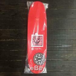 18Fw Keith Haring Element Skateboard Deck Red Outdoor Sports Unused Rare J9