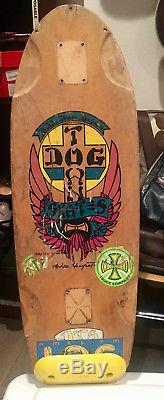 1978 Dog Town Skates Wes Humpston Bulldog Skateboard, Vintage