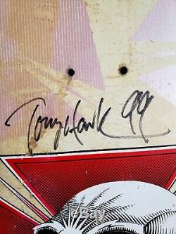 1983 Powell Peralta Autographed! Tony Hawk Vintage 80s Skateboard Deck Original
