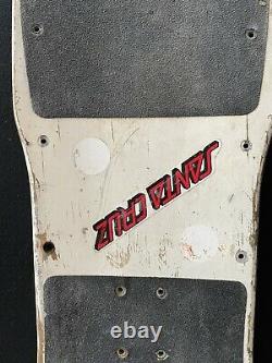 1984 Vintage OG Santa Cruz Special Edition Skateboard Deck Grosso Roskopp Salba