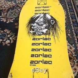 1985 Zorlac Pushead Skateboard Deck