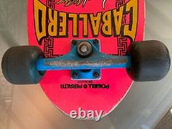 1986 Steve Caballero Pink Dip Full Dragon Skateboard