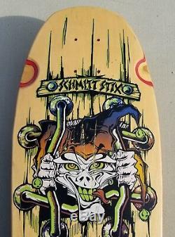 1987 NOS Schmitt Stix John Lucero X2 rare vintage skateboard deck jester madrid