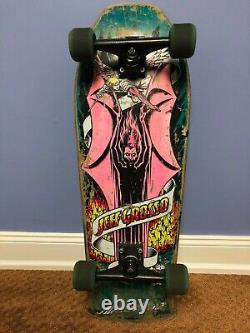 1987 Santa Cruz JEFF GROSSO Demon tri-tail Skateboard
