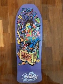 1987 Santa Cruz Jeff Grosso Toybox Rare Vintage Original NOS Skateboard Deck OG