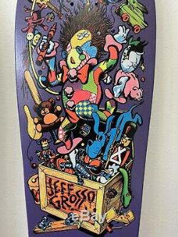 1987 Santa Cruz Jeff Grosso Toybox Rare Vintage Original NOS Skateboard Deck OG