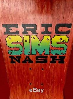 1987 Sims Eric Nash Bandito Skateboard Deck NOS OG