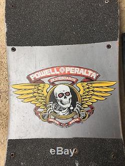 1987 Vintage Powell Paralta Skull & Sword Skateboard Deck Powell-Paralta Skate