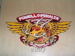 1988 Powell Peralta Full-Size Caballero Ban This Dragon Seven Ply NOS Deck