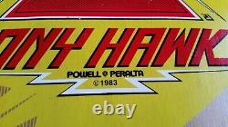 1988 Vintage Tony Hawk deck original yellow NOS Not Reissue Bones Brigade