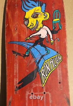 1989 H-street Ron Allen No Comply Skateboard Deck Rare Vintage