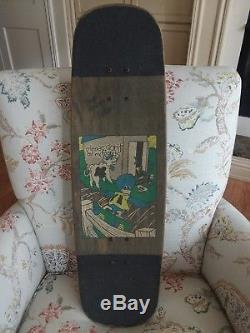 1989 Original World Industries Vallely Barnyard Vintage Skateboard Deck Mckee