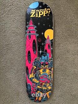 1996 Sonic Nanda Zipp Invaders NOS Rare Vintage Skateboard Deck