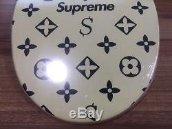 2000 Supreme x Louis Vuitton Skate Deck Cream with Brown Monogram Unused