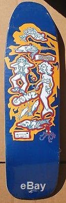 2003 Krooked Mark Gonzales Color My Friends Skateboard Deck Rare Nos