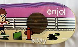 2016 Enjoi Louie Barletta 8 Bit Impact Skateboard Deck 8.25x31.7