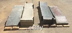 2 EPOXY concrete Skateboard HIGH Mold concave for manufacturing lamination