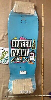 2 NEW Street Plant Jumbo Gonz Mark Gonzales RED & BLUE Skateboard Decks 11.25