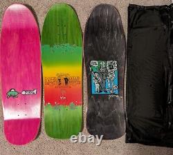 4 Prime Skateboard Decks. 3 Signed including McKee, Pastras, & Markovich