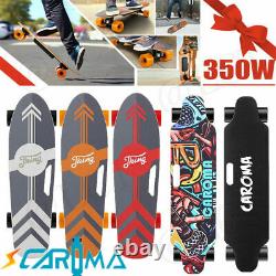 7/8 Maple Deck Dual Motor Electric Skateboard Adults Longboard Crusier with Remote