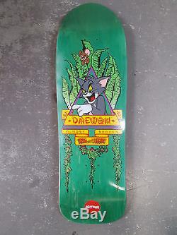 Almost Daewon Tom and Jerry reissue old school skateboard deck screened 10.25