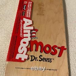 Almost Dr Seuss Lorax Skateboard Deck Rare Size 7.3 X 29