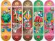 Almost Relics Art Series Full Set 5 Skateboard Decks