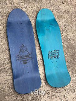 Almost Screened Daewon Natas Tom Panther and Rocco Skateboard Deck Lot of 2