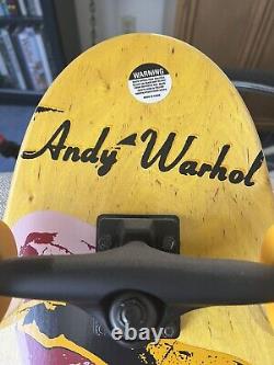 Andy Warhol Banana Skate Deck Complete Longboard Alien Workshop Skateboard