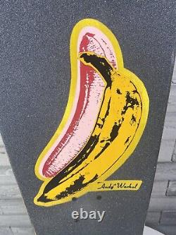 Andy Warhol Banana Skate Deck Complete Longboard Alien Workshop Skateboard