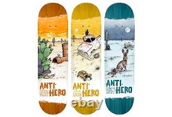 Anti Hero Desertscapes Todd Francis Art Series Full Set 3 Skateboard Decks