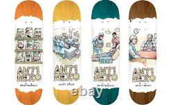 Antihero x Todd Francis Medicine Art Full Series Set 4 Skateboard Decks