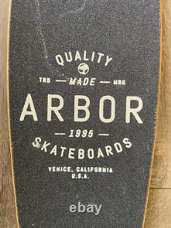 Arbor Skateboards Longboard Deck Whiskey Project Legs Malika Favre