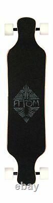 Atom Drop Deck Longboard 39 Inch Dark Tiki