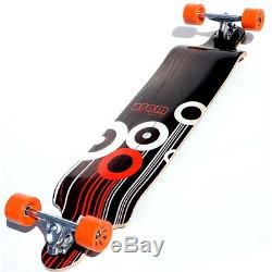 Atom Drop Deck Longboard Complete Skateboard Downhill Cruiser NEW (41-Inch)