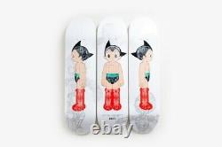Bait X Astro Boy Atom Project Skateboard Deck Set Of 3 Limited Glow In Dark Og