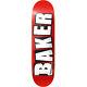 Baker Skateboard Deck OG Logo 8.25 White