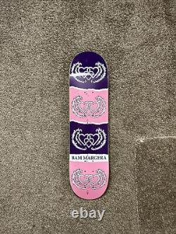 Bam Margera Heart Supply Skate Deck Pink 8.25 New