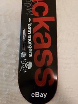 Bam Margera Signed Skateboard Deck Element Jackass Board