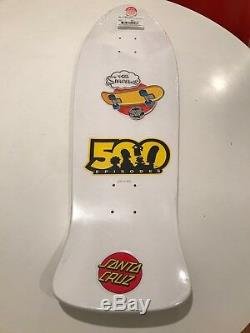 Bart Simpson Santa Cruz Slasher Skateboard Deck Numbed 500 Limited Edition RARE