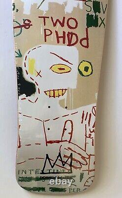 Basquiat Skateboard deck bone test art dc shoes limited edition