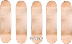 Blank Skateboard Decks, Set of 5