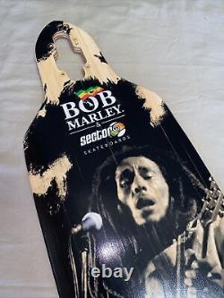 Bob Marley Sector 9 Skateboard Deck Rare Rasta Longboard