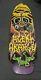 BombSquad Agent Orange Longboard Deck with Grip