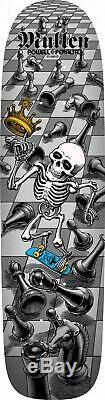 Bones Brigade Rodney Mullen 12th Series Reissue Skateboard Deck Silver 7.4