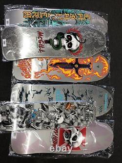 Bones Brigade Series 12 Full Set of 6 Powell Peralta Skateboard Hawk, McGill
