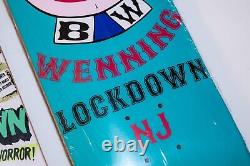Brian Wenning Pro Model Lockdown Skateboard Decks (Set of 2) + autographed
