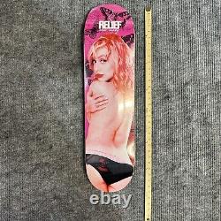 Brittany Murphy Portrait Skateboard 8.25 Deck Green Top Relief Skate Supply