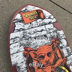 Bryce Kanights Schmitt Stix Vintage Original NOS Gargoyle Skateboard Deck